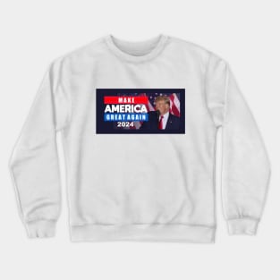 Trump 2024 Make America Great Again Crewneck Sweatshirt